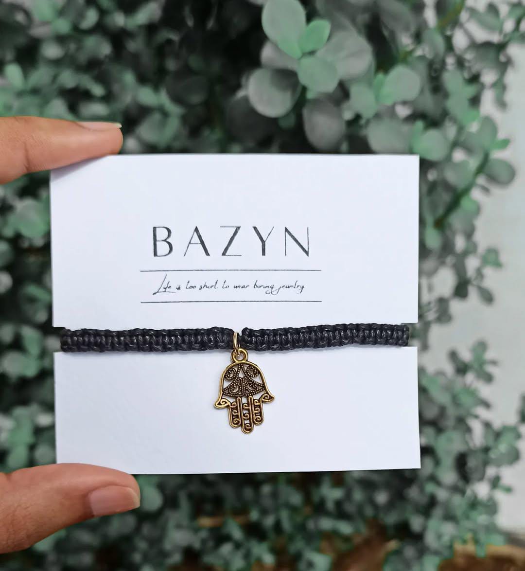 Hamsa Braided Bracelet