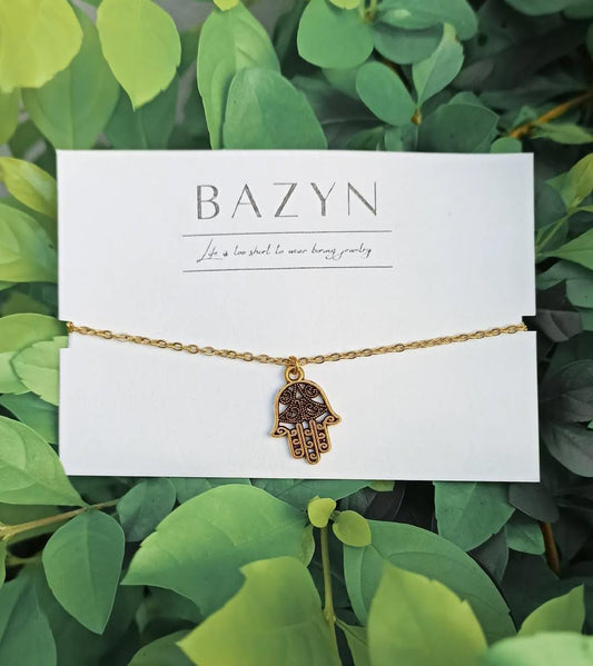 Hamsa Chain Bracelet