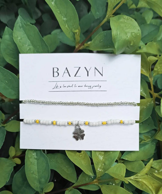 Pair Clover Bracelet