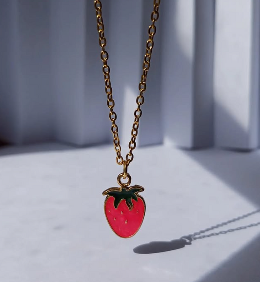 Strawberry Necklace