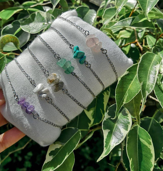 Semi Precious Stone Bracelet